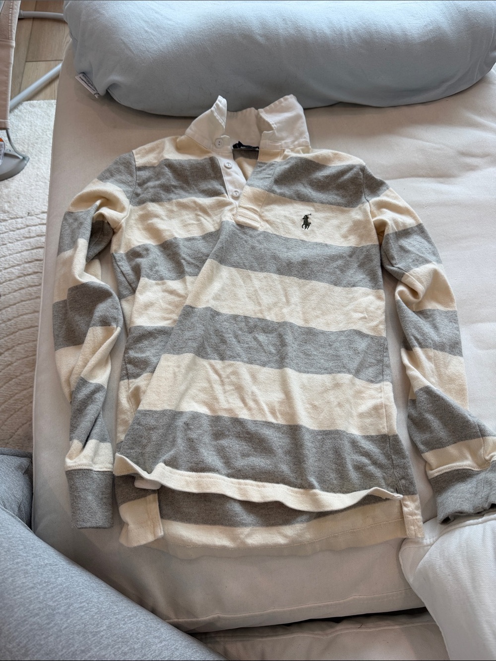 Ralph Lauren striped button up polo